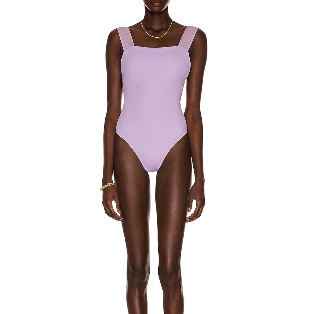 Versace
La Greca One-Piece Swimsuit Sz 2
